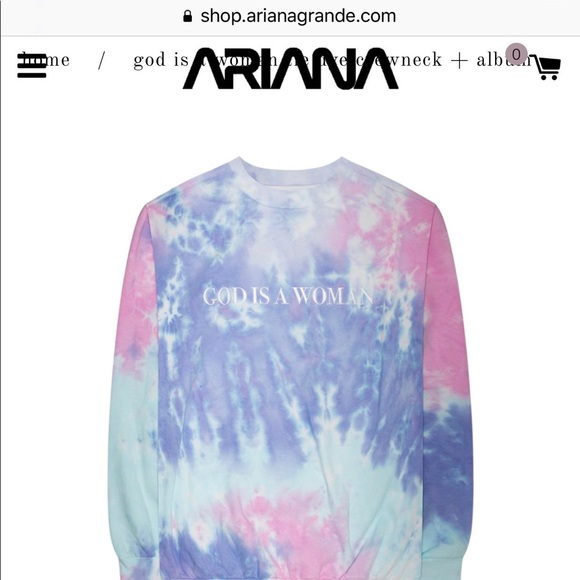 Ariana Grande RARE god is a woman crewneck - Picture 4 of 8